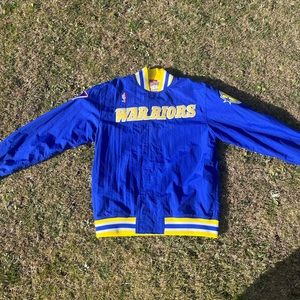 NBA Warriors warm up Jacket NBA 50” edition